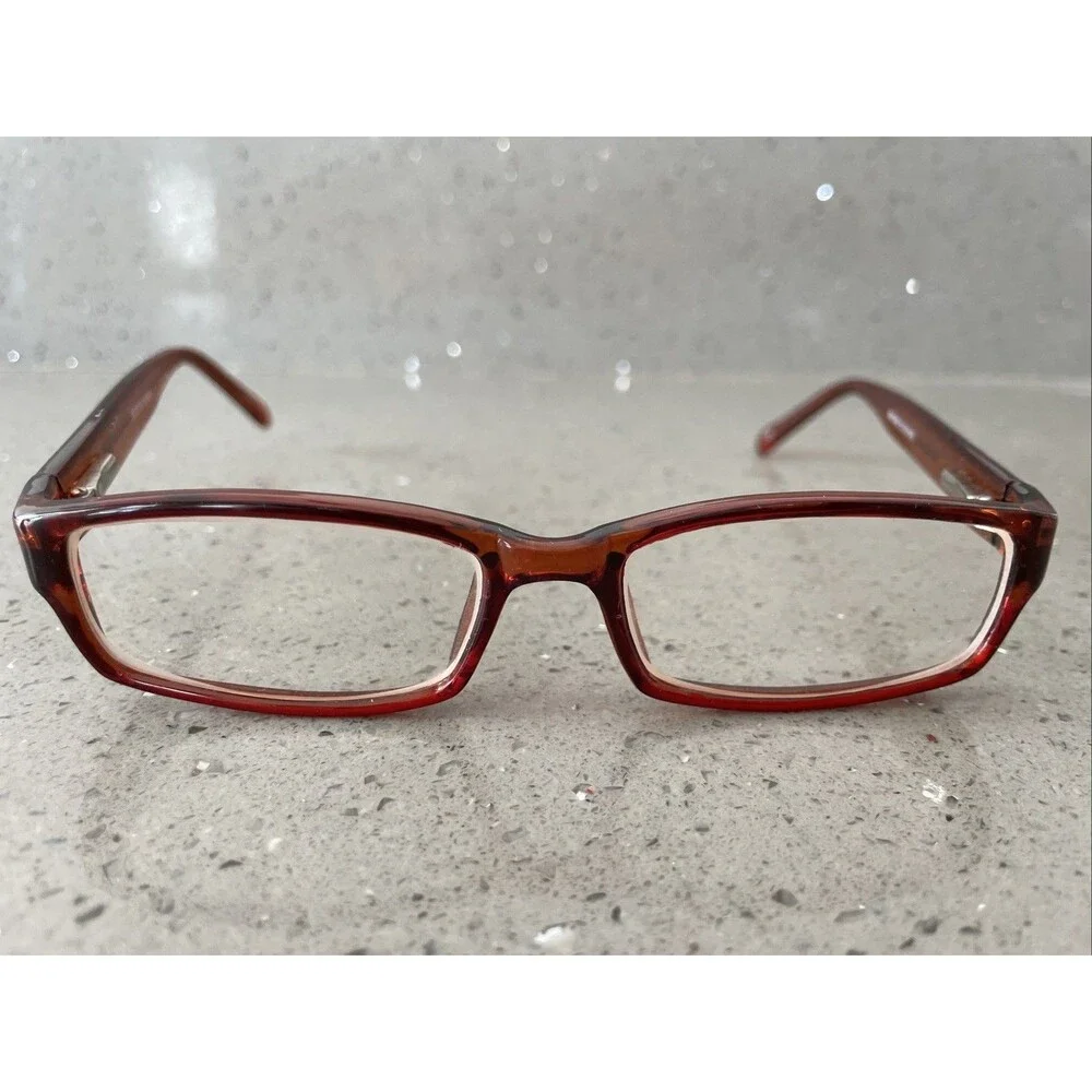 Modern Optical PLASMA BROWN 51-16-140 Plastic Full Rim Eyeglasses Frames ONLY